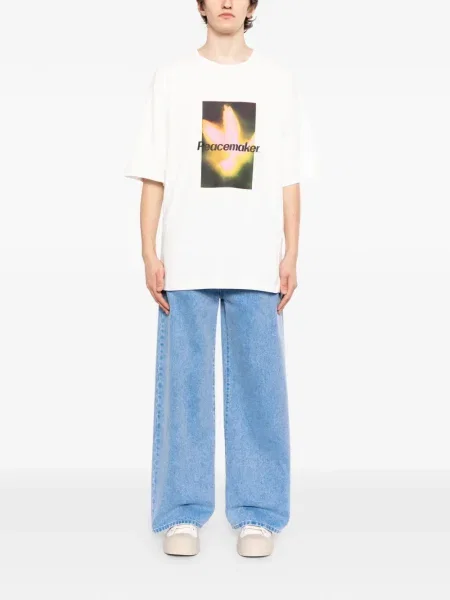 Tricou Oamc Peacemaker alb