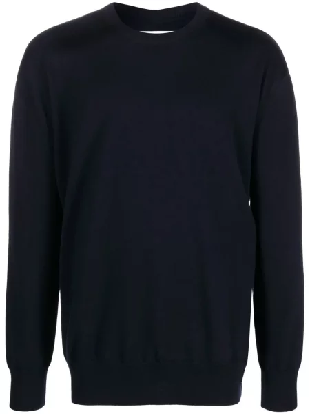 Pulover Jil Sander de lână albastru