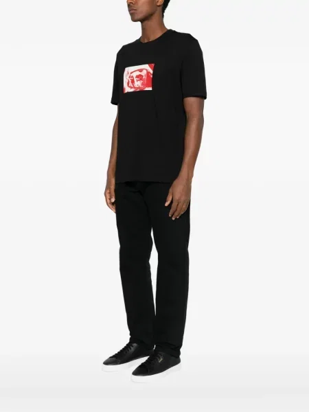 Tricou Hugo cu imagine negru