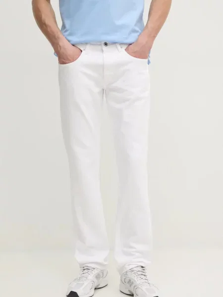 Дънки Pepe Jeans STRAIGHT JEANS CASH бяло