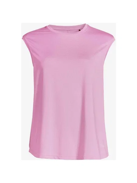 T-shirt Casall Laser Mesh Muscle bez rękawów XS różowy