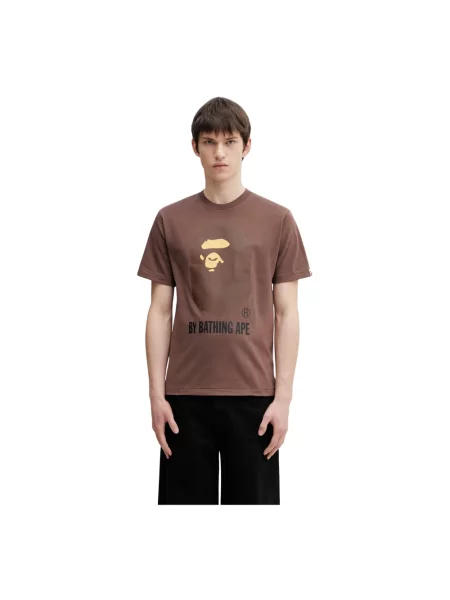 Koszulka A Bathing Ape® brązowa
