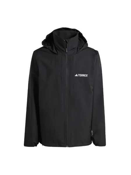 ADIDAS TERREX Outdoorová bunda Essentials / bílá černá