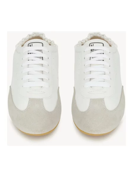 Sneakersy Saint Laurent skórzane białe