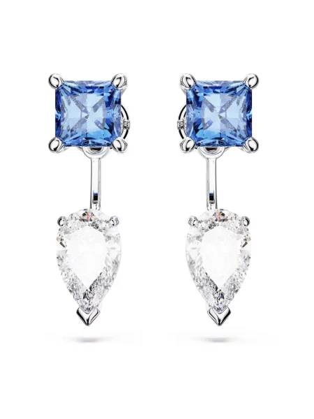 Swarovski Akcesoria Kobieta ONE SIZE Kolczyki Jackety Niebieskie Mesmera szary