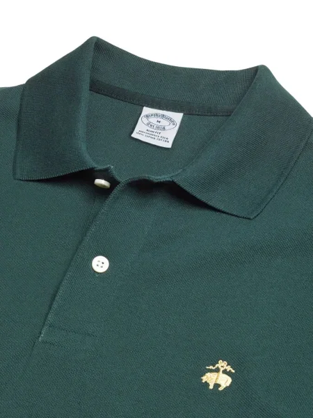 Polo Brooks Brothers cu broderie verde