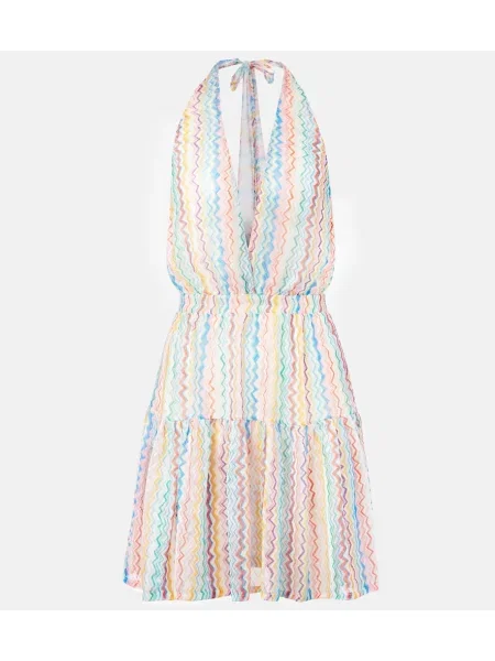 Rochie Missoni cu gât halter