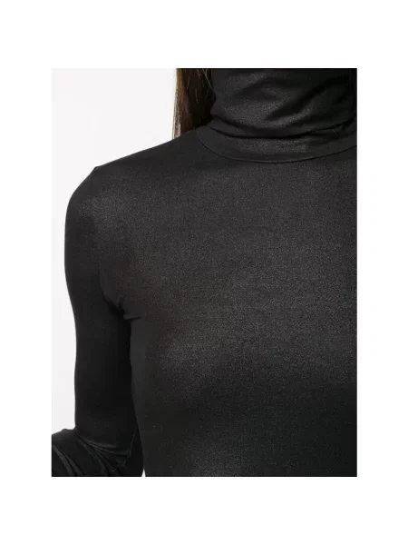 Sweter Majestic Filatures biznesowy czarny