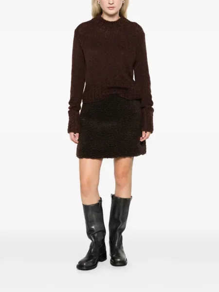 Ursuleț de pluș fusta mini Moncler maro