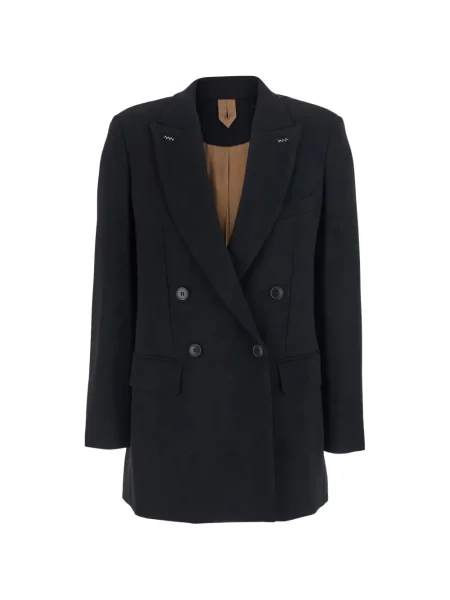 Sacou Max Mara cu două rânduri de nasturi negru