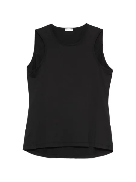 Top Roberto Collina fără mâneci negru