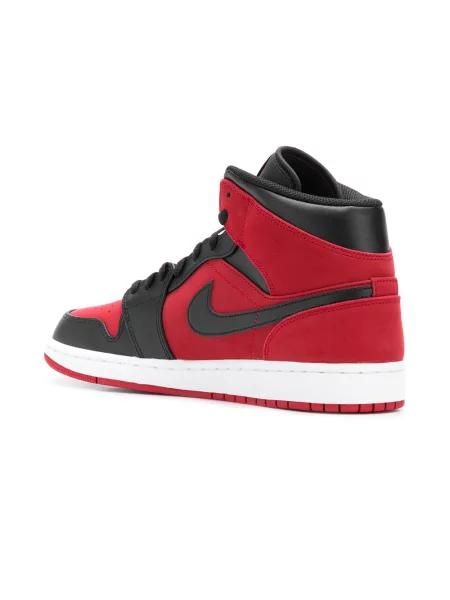 Fűzős csipkés sneaker Nike autogrammal piros