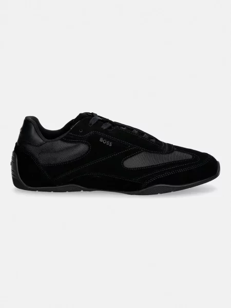BOSS sneakersy zamszowe Jaylen czarne