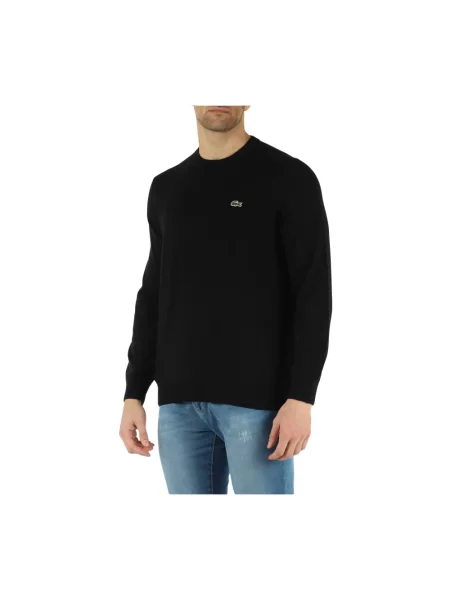 Lacoste Swetry Mężczyzna Niebieski S Niebieski Sweter czarny