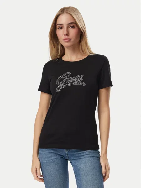 Guess Tricou negru
