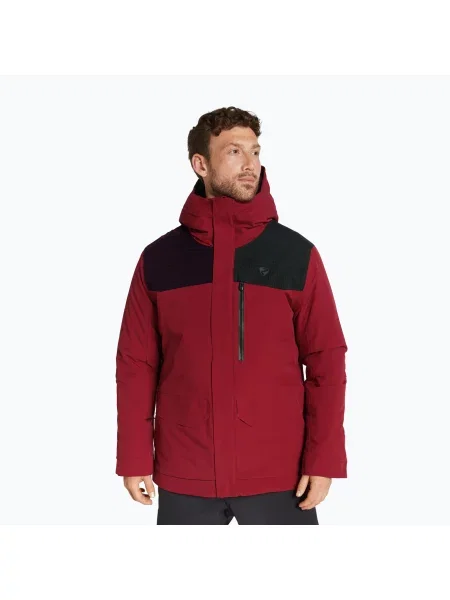 Jachetă de schi pentru bărbați ZIENER Traver cabană roșu