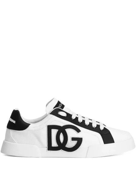 Sneakerși Dolce & Gabbana Portofino alb