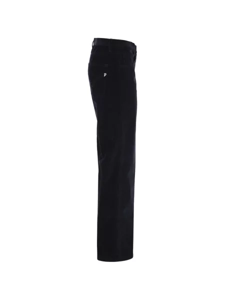 Blugi Dondup de catifea cord albastru