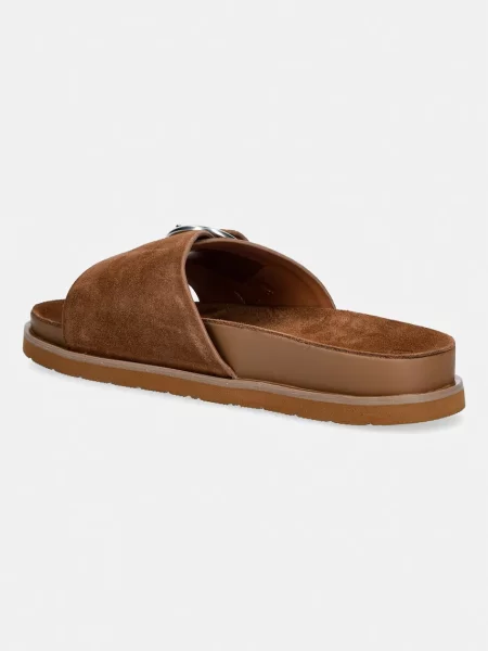 Замшевые шлепанцы Gant