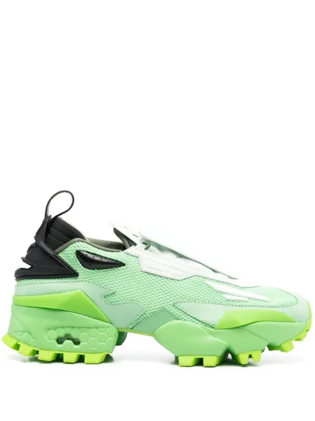 Sneakerși Reebok Zig Kinetica cu șireturi din dantelă verde