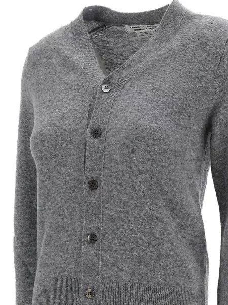 Cardigan Comme Des Garçons din cașmir gri