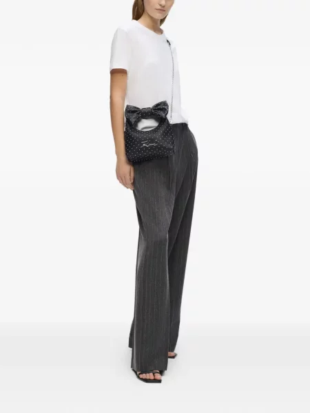 Geanta crossbody Karl Lagerfeld cu funde negru