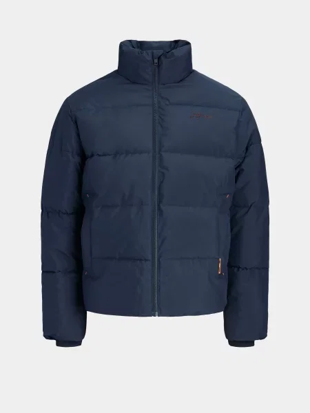 Зимова куртка JACK & JONES LUPO PUFFER JACKET темно-синій синя