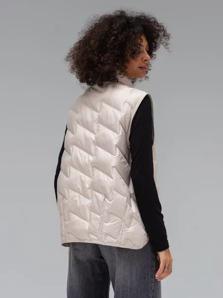 Жилет з утеплювачем VIVA WEAR молочний