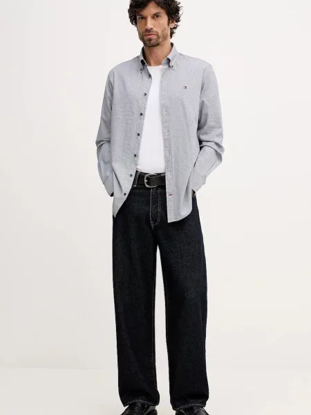 Srajca Tommy Hilfiger mornarsko modra