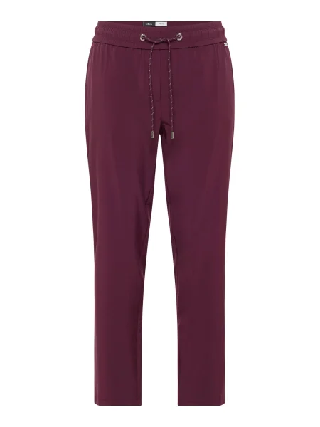 CECIL Pantaloni Tracey bordeaux roșu