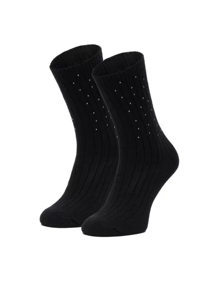 Nine West Skarpety długie czarny