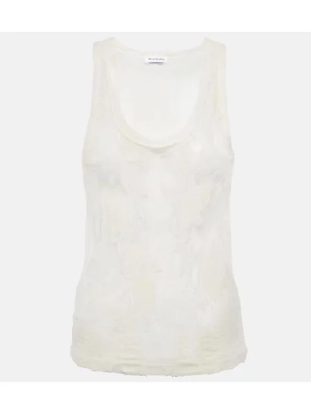 Top Acne Studios alb
