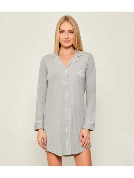 LAUREN RALPH LAUREN Cămașă de noapte gri