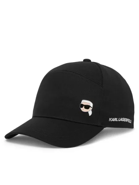 Karl Lagerfeld Kids Šiltovka M čierna