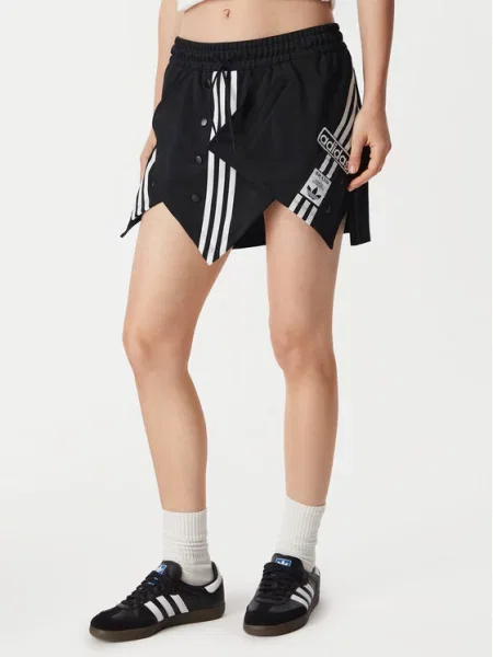 Adidas Fustă mini Reconstructed Adibreak negru