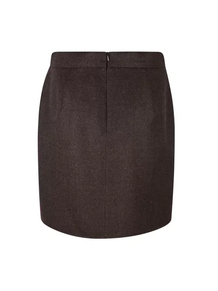 Spódnica Max Mara wełniana szara