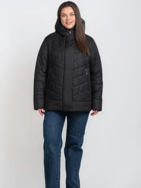 Демісезонна куртка UVENTUM чорний