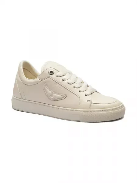 Zadig&Voltaire De piele sneakers FLY ON bej