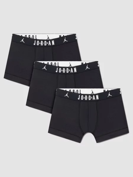 Набір трусів Jordan Jhm 3 Pk Flight Cotton Tru Boxer чорний
