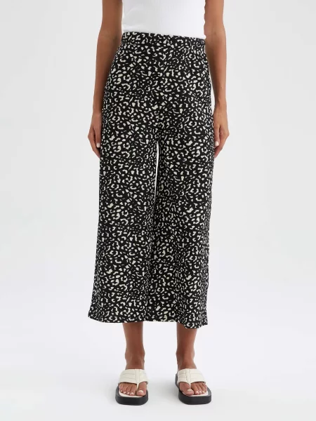 DeFacto Штани повсякденні чорний