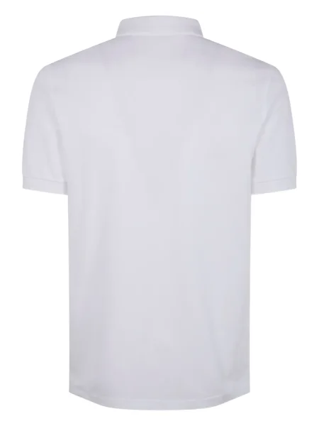 Polo Fred Perry cu broderie alb