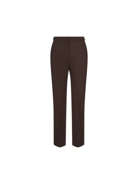 Spodnie Max Mara brązowe