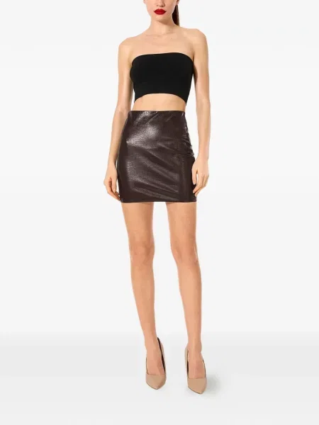 Fusta mini Wolford maro