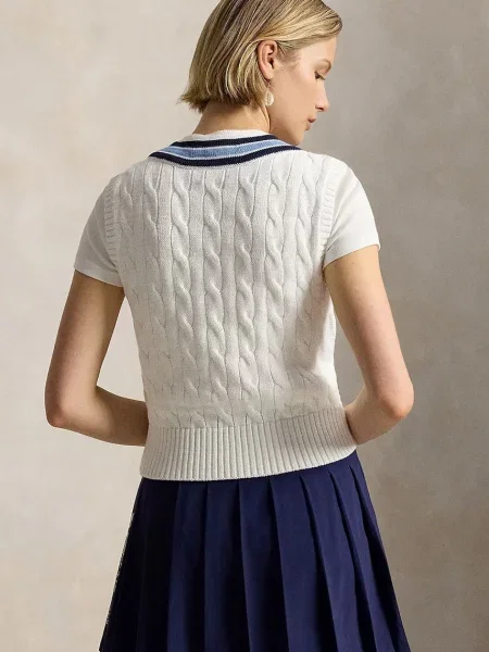 Polo Ralph Lauren telovnik bombažen bež