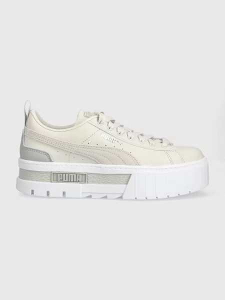 Puma cipő Mayze Lth szürke