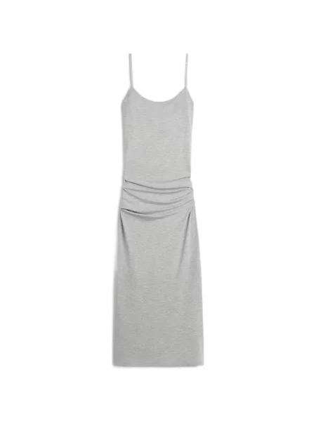 Rochie midi Toteme drapată gri