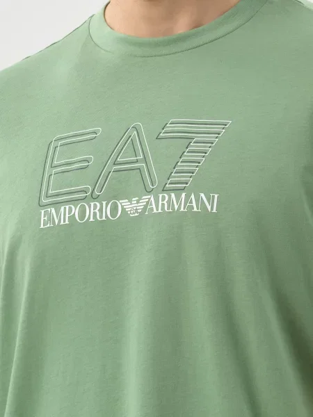 Футболка Ea7 Emporio Armani зелена