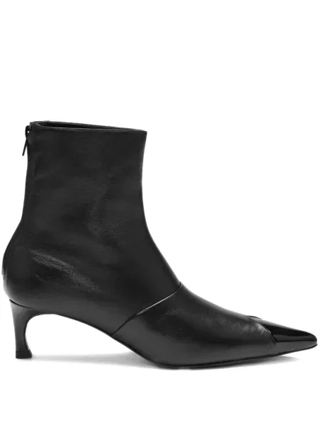 Botine Rotate Birger Christensen din piele negru