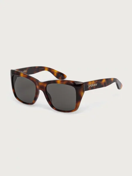 Saint Laurent ochelari de soare cat eye pentru femei maro