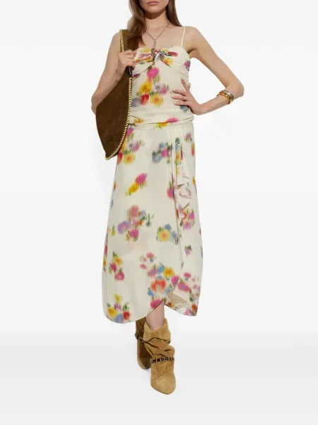 Top Marant Etoile cu model floral cu imagine
